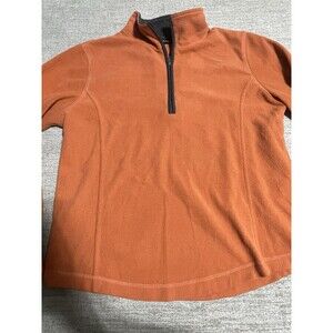 SB Active Sweater Adult Mediums Orange 1/4 Zip